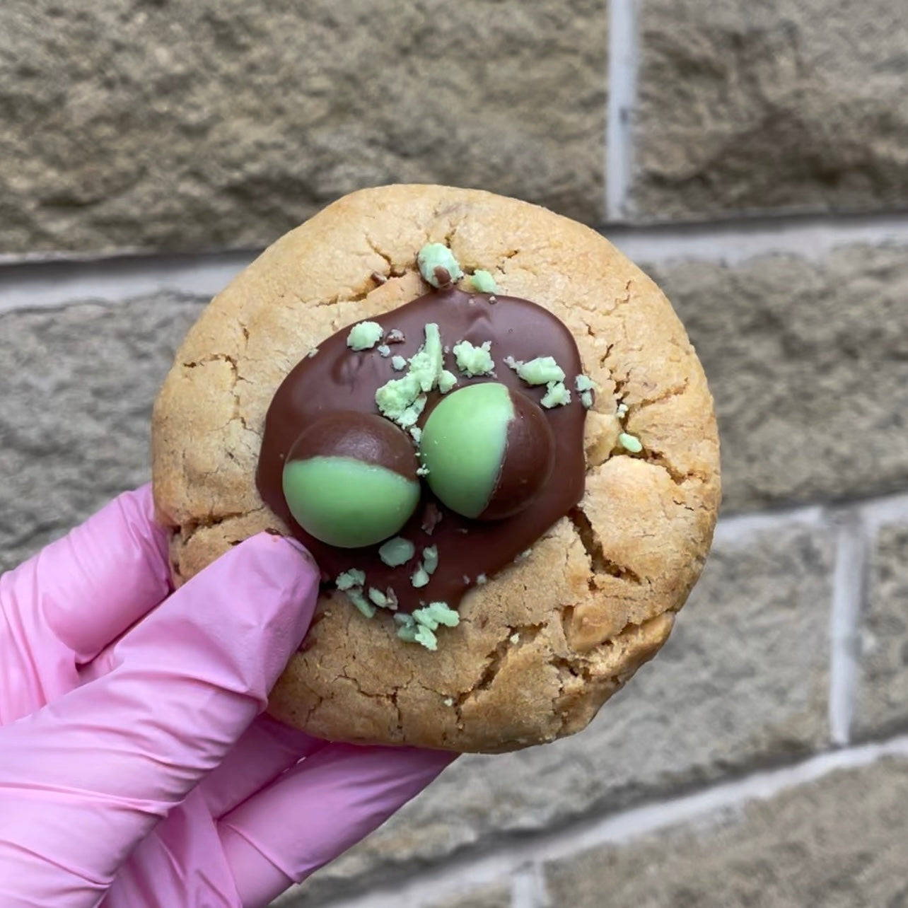 Mint Areo Stuffed Cookie