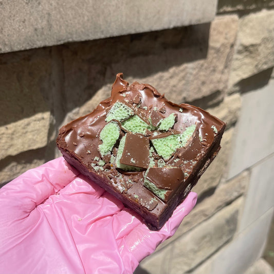 Mint areo brownie