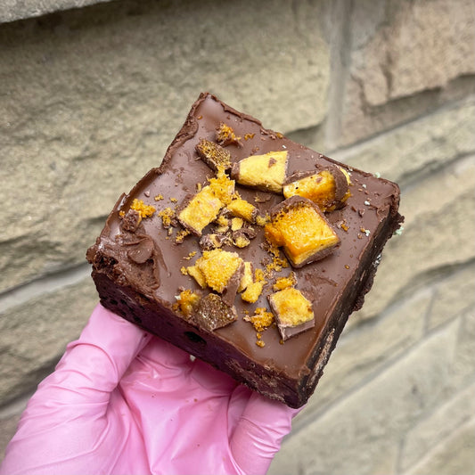 Crunchie brownie