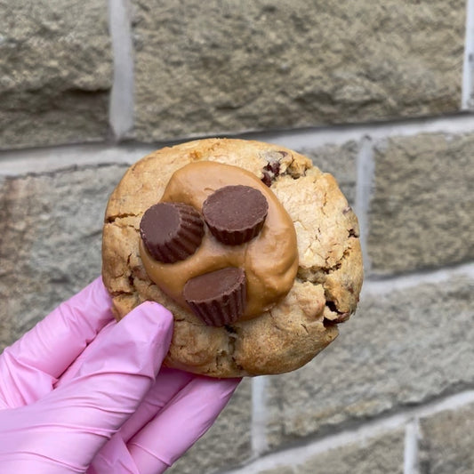 Reeces Stuffed Cookie