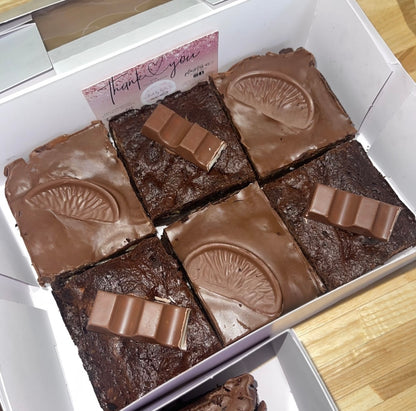 2 Flavour brownie box