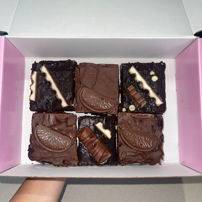 2 Flavour brownie box
